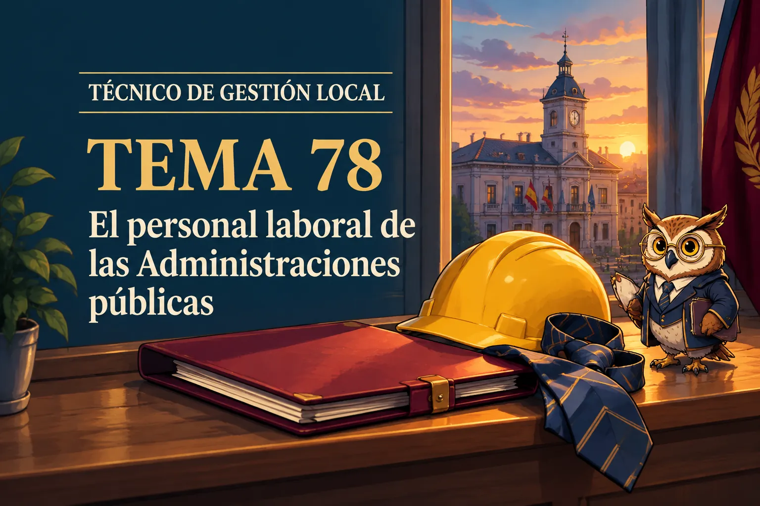 Miniatura del tema 78: El personal laboral de las Administraciones públicas