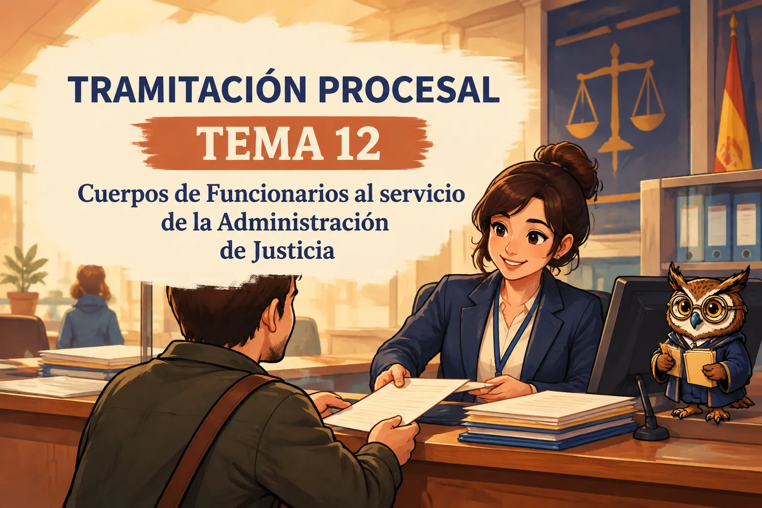 Miniatura del tema 12: Cuerpos de Funcionarios al servicio de la Administración de Justicia