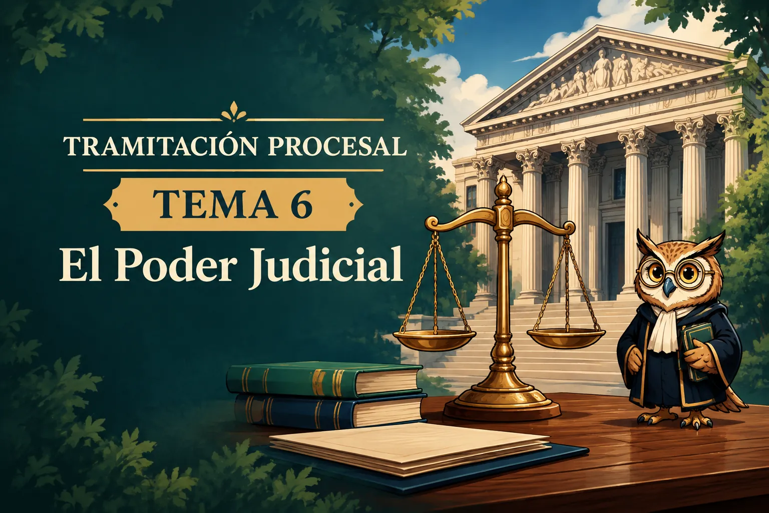 Miniatura del tema 6: El Poder Judicial
