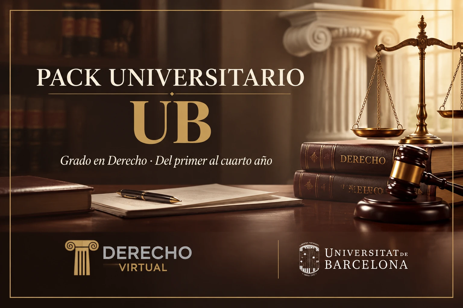 Pack universitario de Universidad de Barcelona