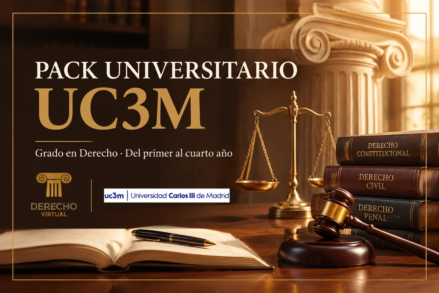 Pack universitario de Universidad Carlos III de Madrid