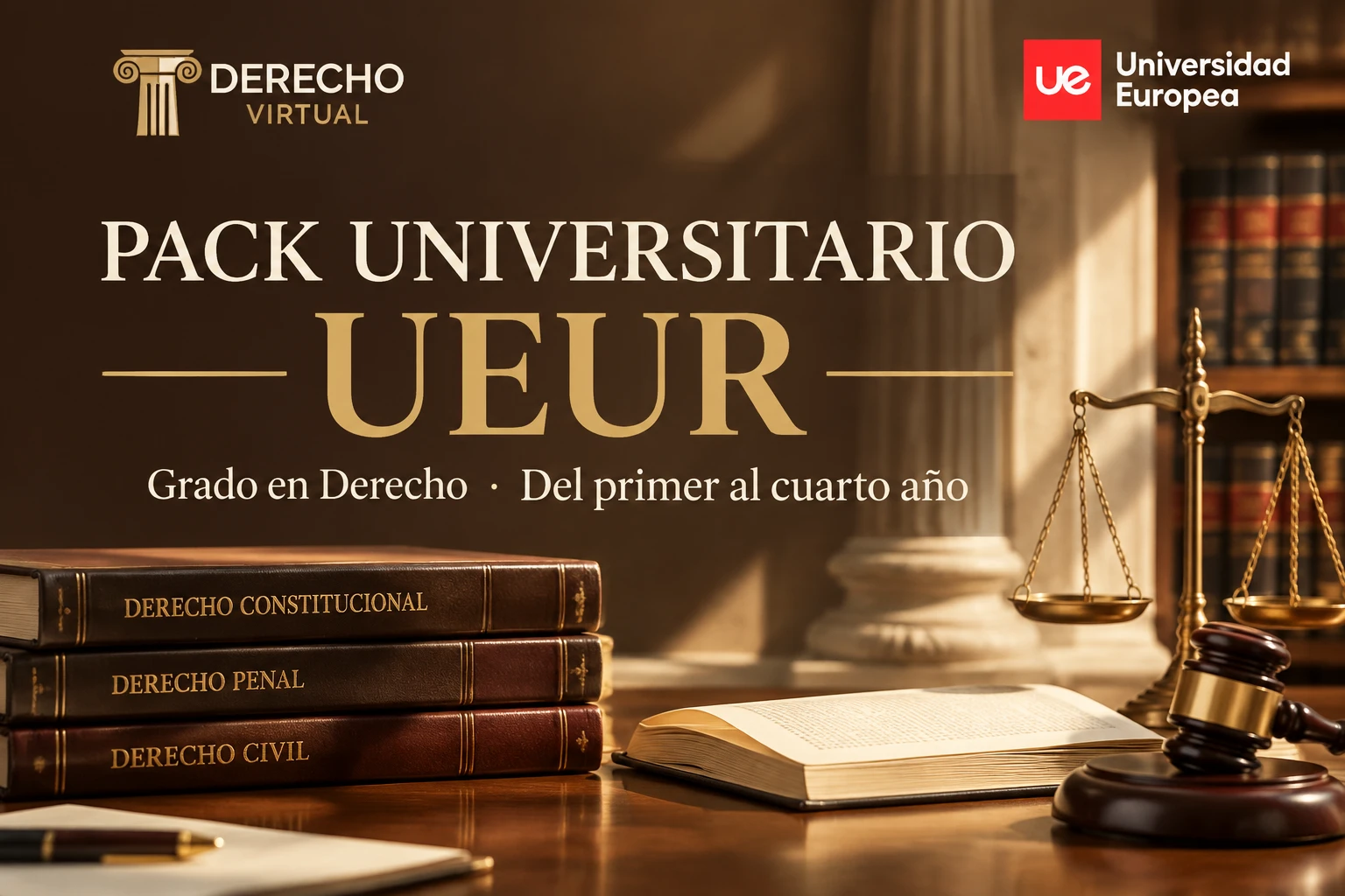 Pack universitario de Universidad Europea