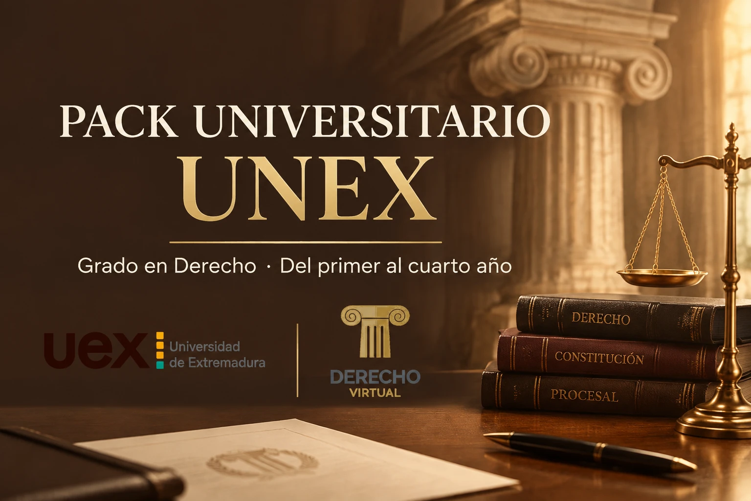 Pack universitario de Universidad de Extremadura
