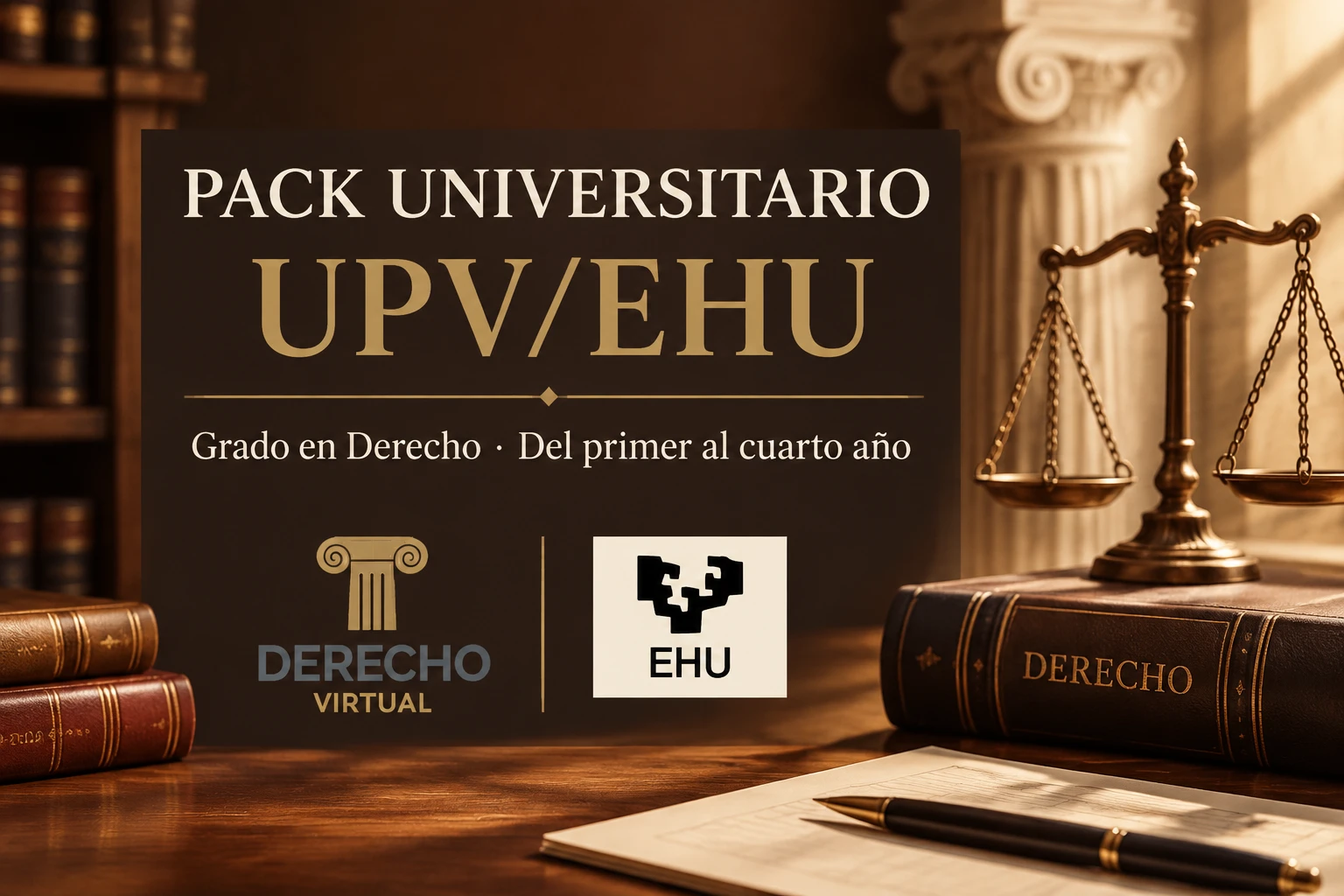 Pack universitario de Universidad del País Vasco UPV/EHU